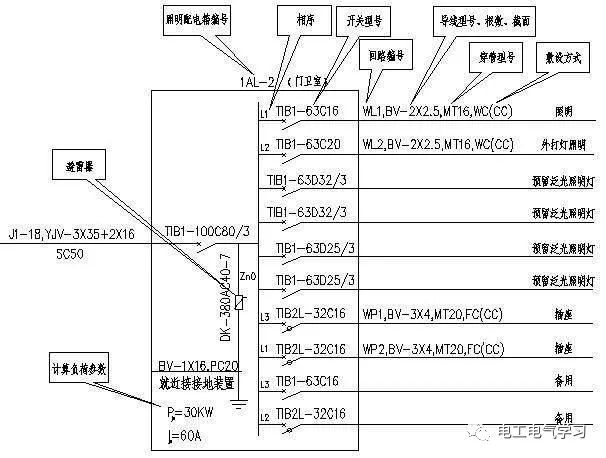 零基础学习电气识图,看完茅塞顿开!的图7
